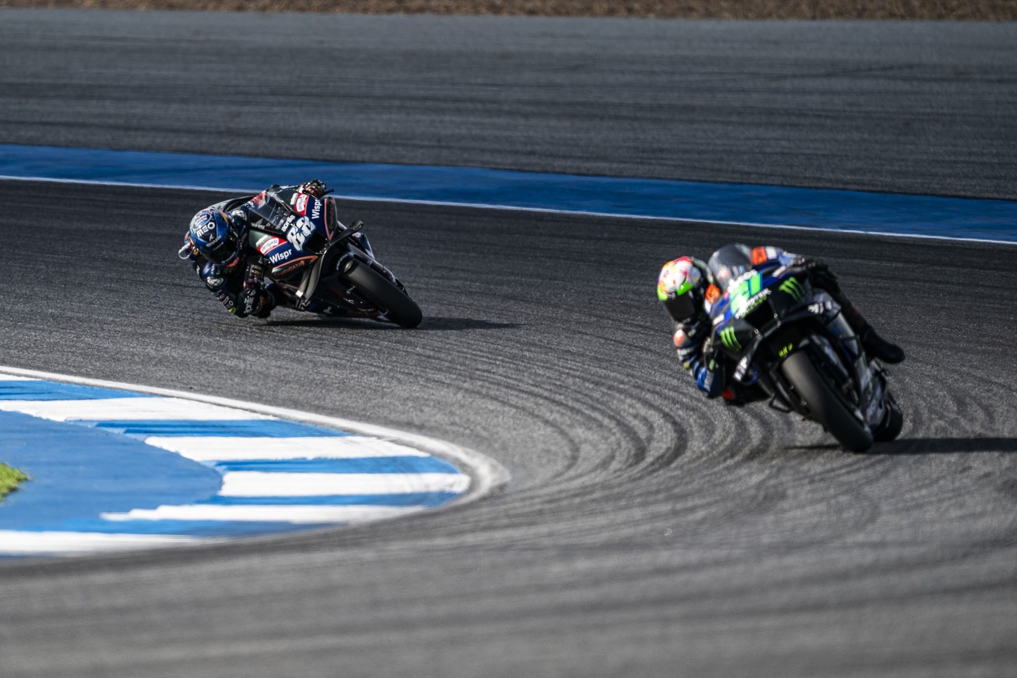 Franco Morbidelli and Miguel Oliveira, Thailand MotoGP sprint