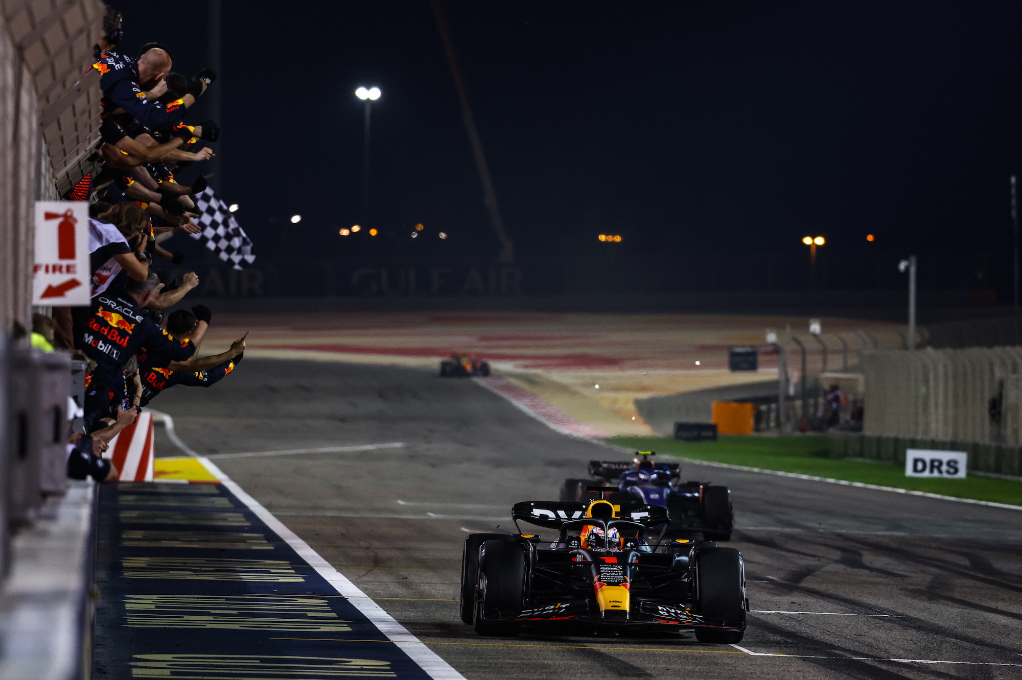 Motor Racing Formula One World Championship Bahrain Grand Prix Race Day Sakhir, Bahrain