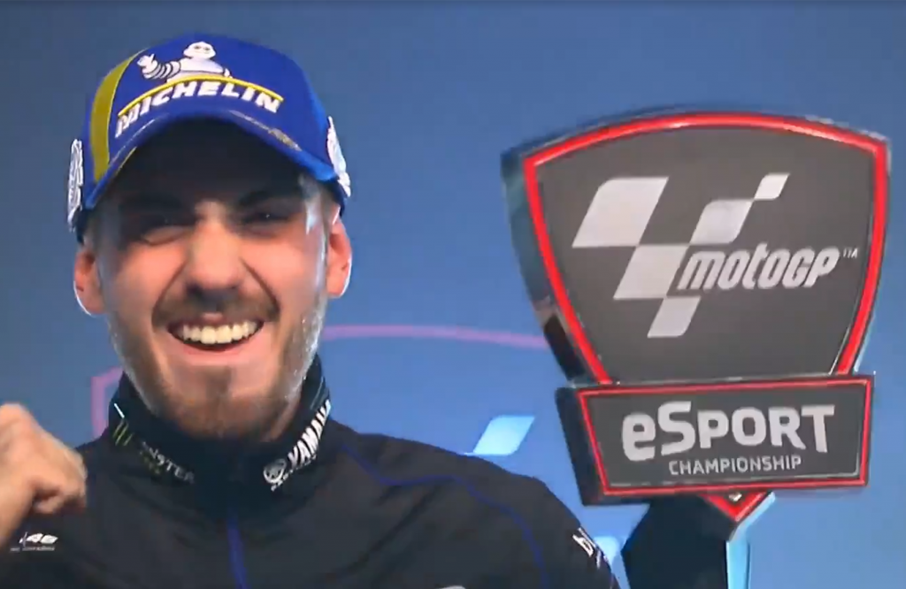Yamaha’s Daretti becomes three-time MotoGP esports champion